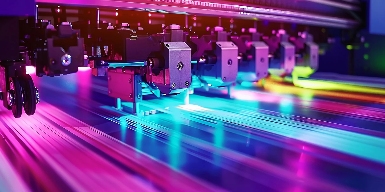 Les 5 avantages de l'impression numérique professional plotter lag format photocopier or printer with color ribbons for high quality printing services