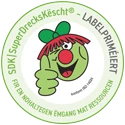 SDK-SuperDrecksKescht | Label Priméiert | ISO 14024